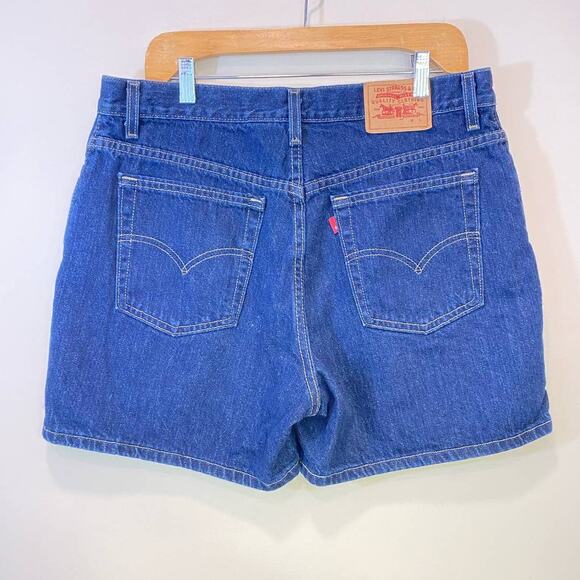 VTG Levi's Black Paper Tag USA Made  High Rise 14us Size Dark Blue Wash Y2K - Picture 1 of 7